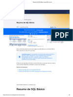 Resumo de SQL Básico BD