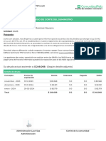 Carta de Morosidad 2405