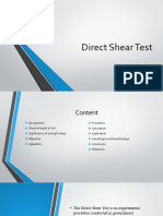 Direct Shear Test  Presentation