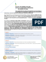 ACTA No. 001-GADMFO-CAJE-2022 Respuestas, Aclaraciones A Preguntas SIE GADMFO 072 2022