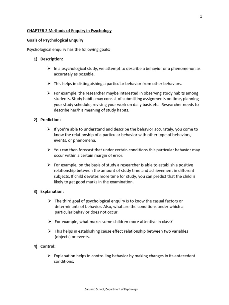 Psychology Research Methods | PDF | Experiment | Survey Methodology