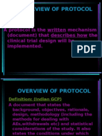 Overview of Protocol