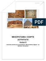 Mesopotamia I Egipte Activitats