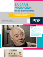 46e-CIENCIAS SOCIALES 6 - La Gran Inmigracion-Testimonios de Inmigrantes - PRIMARIA