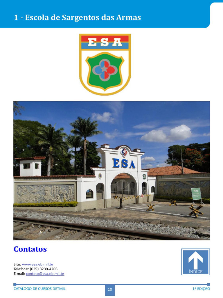 Escola de Sargentos Das Armas Esa | PDF