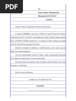 Exemplo de Carta de Rescisão de Contrato de Trabalho 