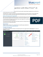 Splunk Integration With Blue Prism v6 - 2