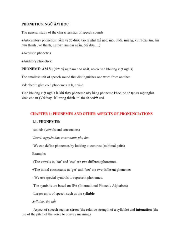 Phonetics: Understanding Speech Sounds | PDF | Vowel | Syllable