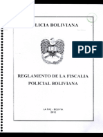 Reglamento de La Fiscalía Policial