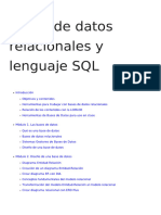 Bases de Datos Relacionales y Lenguaje SQL