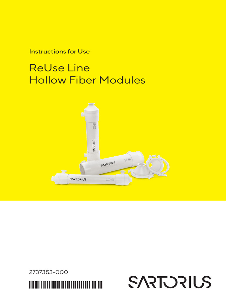 Manual IfU ReUse-Line 2737353-000-00 - e | PDF | Sodium Hydroxide ...