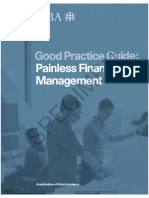 RIBA - Good Practice Guide - Painless Financial Management