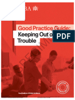 RIBA _ Good Practice Guide - Keeping Out of Trouble
