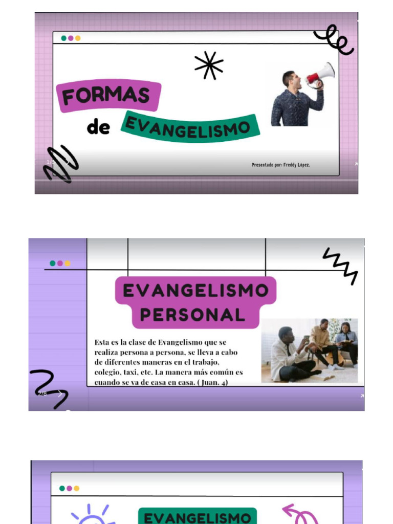 Formas De Evangelismo Pdf
