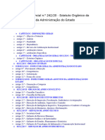 Decreto Presidencial n.º 24220 - Estatuto Orgânico da Inspecção Geral da Administração do Estado