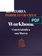 Workbook Construindo A Sua Marca