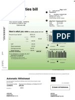 Utility Bill Template 14