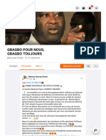 1) GBAGBO POUR NOUS, GBAGBO TOUJOURS - Facebook - 1606506965293