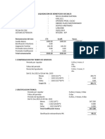 Liquidacion de Beneficios Sociales de Nelva Huaman Santana