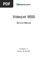 Videojet 9550 Service Manual