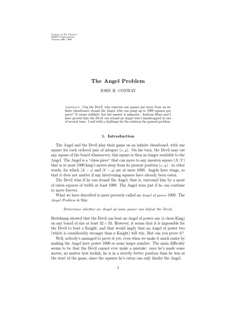 Conway | PDF | Distance | Geometry