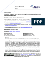 004 Coral Reef Mapping Using Remote Sensing Techniques and A Supervised Classification Algorithm