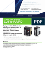 OMRON CJ1W PA_PD Datasheet