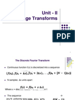 Fourier Transforms and Image Processing
