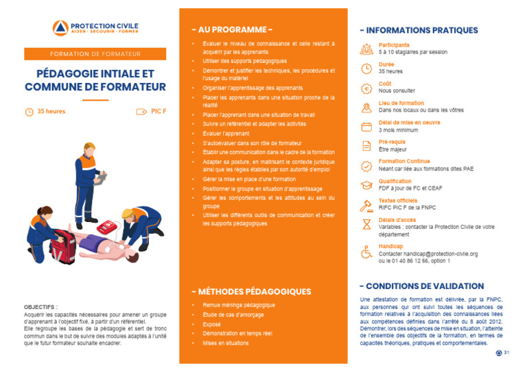 Formation PICF pour Formateurs | PDF | Pédagogie | Apprentissage