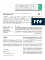 Characterization of An Antioxidant Pectic Polysaccharide From P.G.