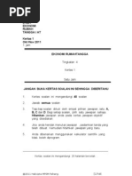 Download Soalan Peperiksaan Akhir Tahun ERT Tingkatan 4 2011 Kertas 1 by maziah adnan SN72124059 doc pdf