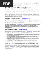 Pre AP Chemistry Homework 6a