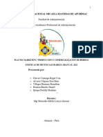 1.PLAN DE MARKETING “PRODUCCION Y COMERCIALIZACION DE BEBIDAS EXOTICAS  CON OBSERVACIONES (1)