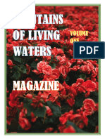 Fountain Living Waters Magazine - Volume 1