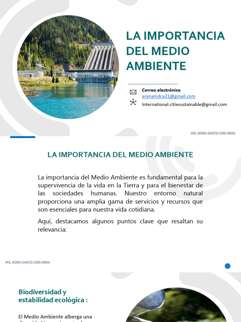 La Importancia Del Medio Ambiente | PDF | Entorno natural | Biodiversidad