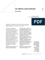 Marcolino 2008. Narrativas, Processos Reflexivos e Prática Profissional