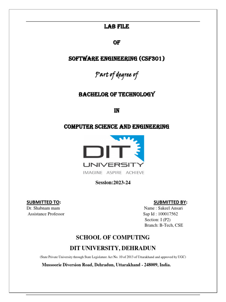 Lab file software pdf computer engineering software