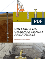 Criterio de Cimentaciones Profundas