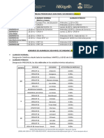 Horarios 2024