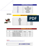 Ejercicio Final de Excel