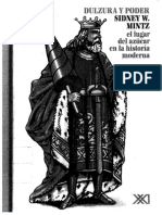 Sidney Mintz Dulzura y Poder El Lugra Del Azucc81car en La Historia Moderna - Compressed 1 56 PDF