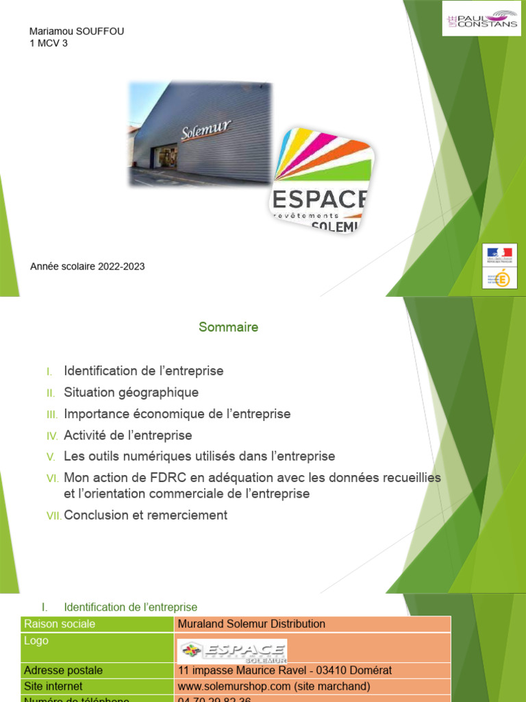 Outils numériques en FDRC chez Solemur | PDF | Programme de fidélité ...