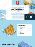 Incoterms: Universidad Politécnica Del Estado de Morelos Docente: Tellez Martínez Graciela Kumary