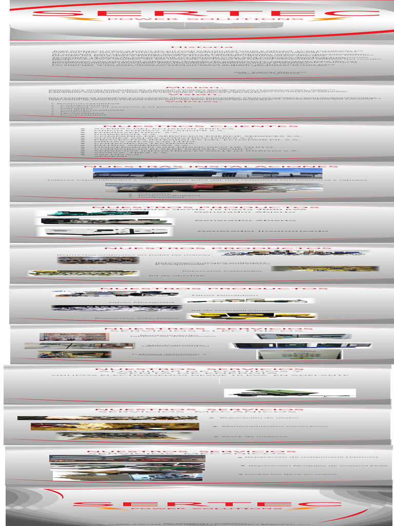 Catalogo Sertec Power Solutions Cia Ltda | PDF | Business | Economias