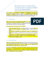 El REALISMO Y EL NATURALISMO- Segunda evaluación