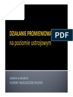 Działanie Promieniowania X