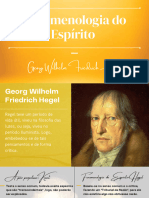Slide Sobre A Obra Fenomenologia Do Espírito de Hegel