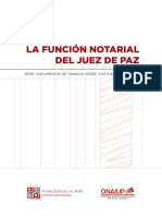 La Función Notarial Del Juez de Paz (Pp. 25-41)