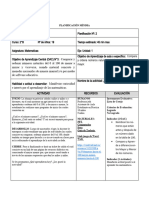 Planificacion N°2 Matematica Tamara Jerez Evaluacion Docente