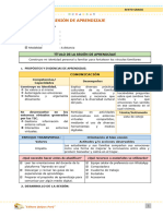 Sesión de Aprendizaje 06 - Experiencia de Aprendizaje 2